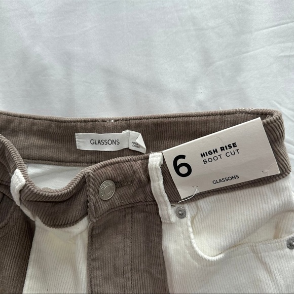 NWT Glassons Color Block Pants Size 6 - Picture 2 of 3